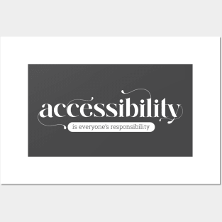 Accessibility Shirt Posters and Art